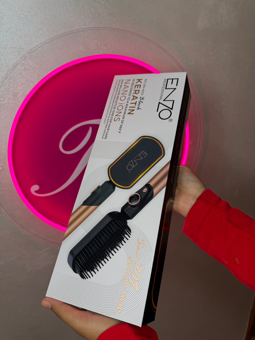 Enzo keratin brush