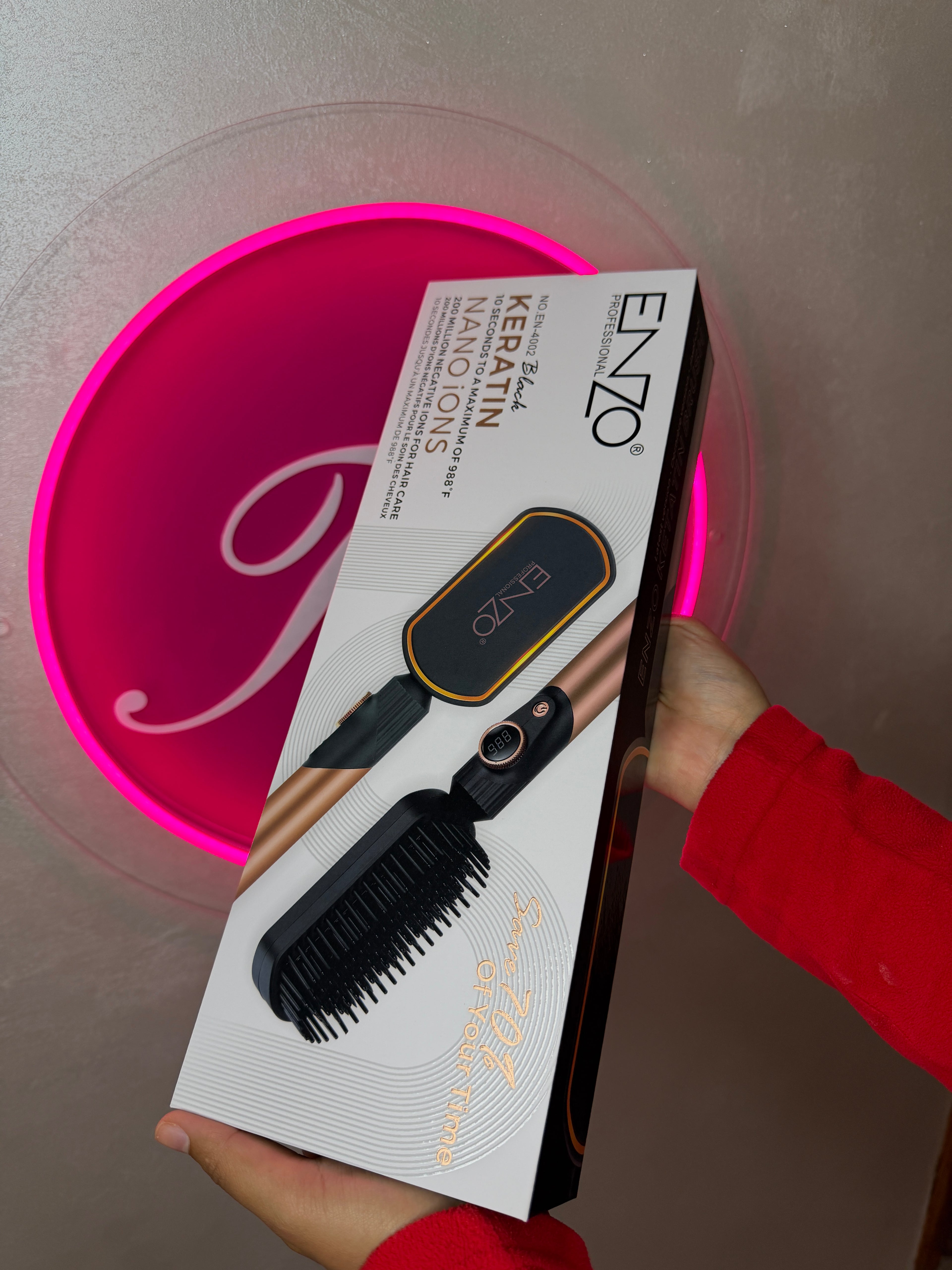 Enzo keratin brush