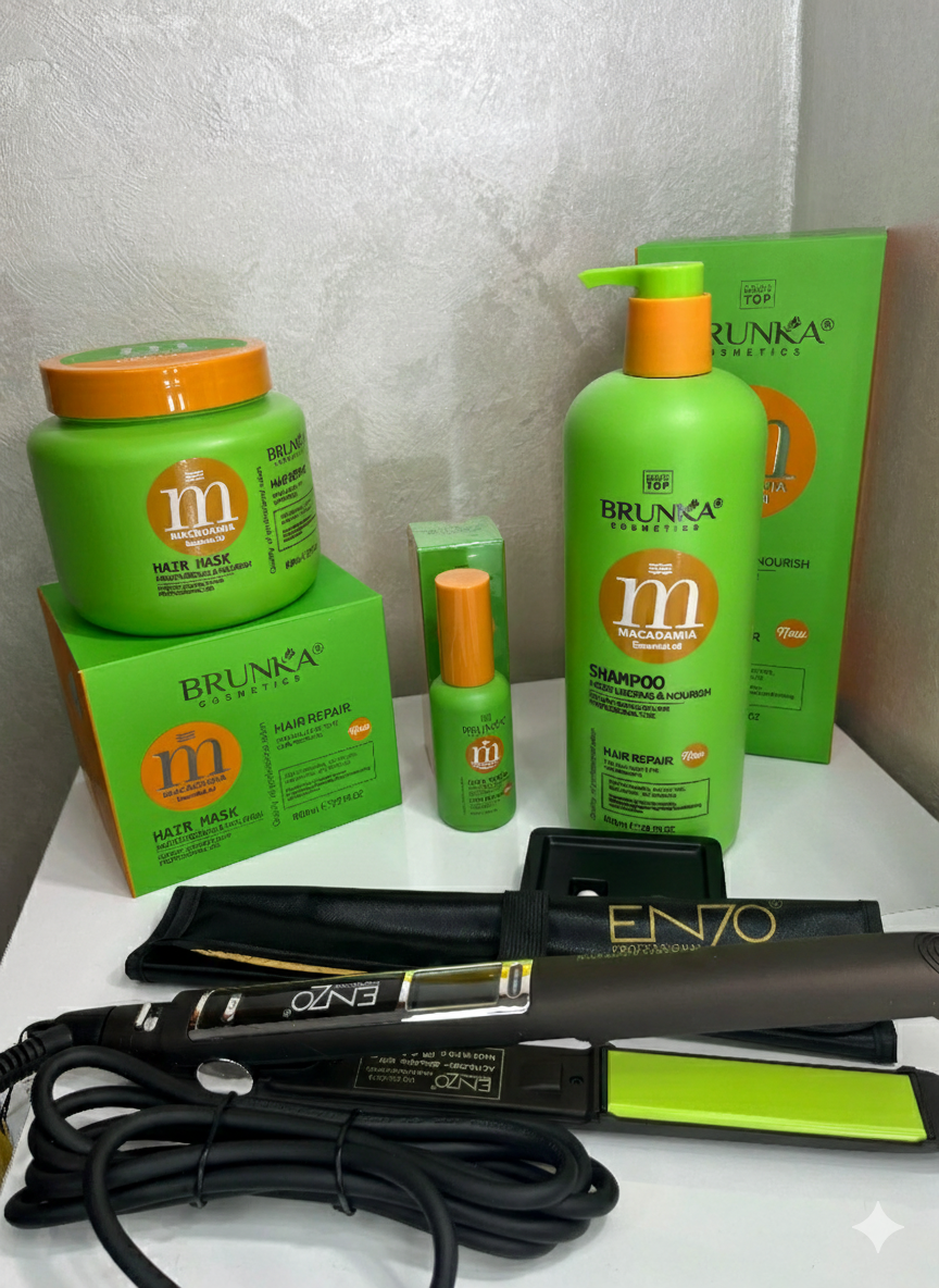 promo Plaque enzo macadamia + gamme brunka macadamia