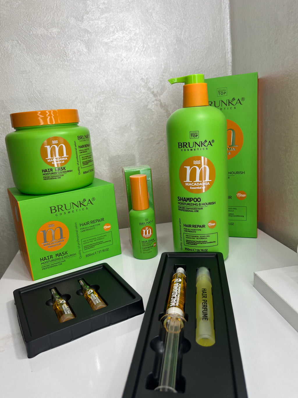 Gamme Soin Cheveux Brunka