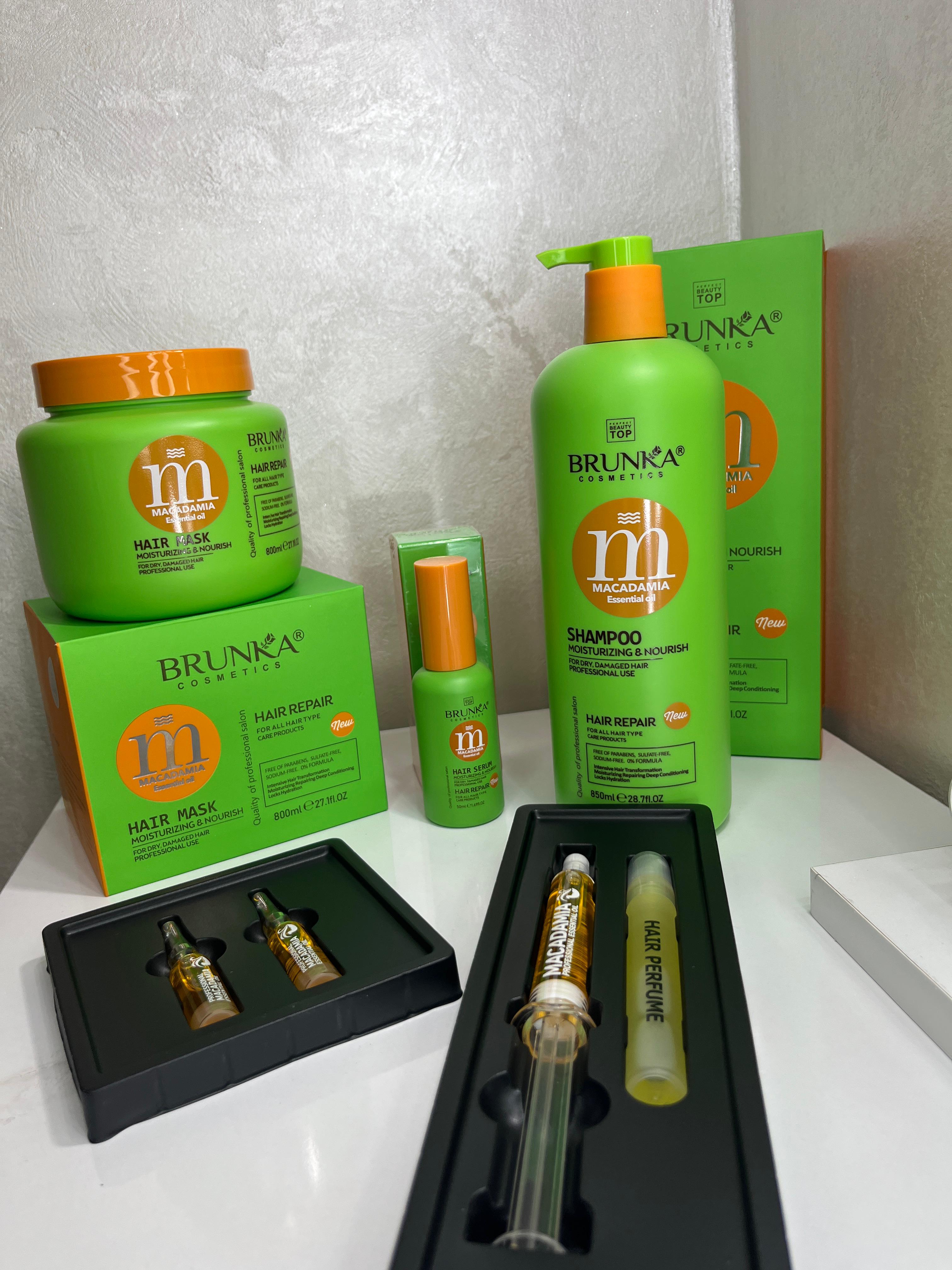 Gamme Soin Cheveux Brunka