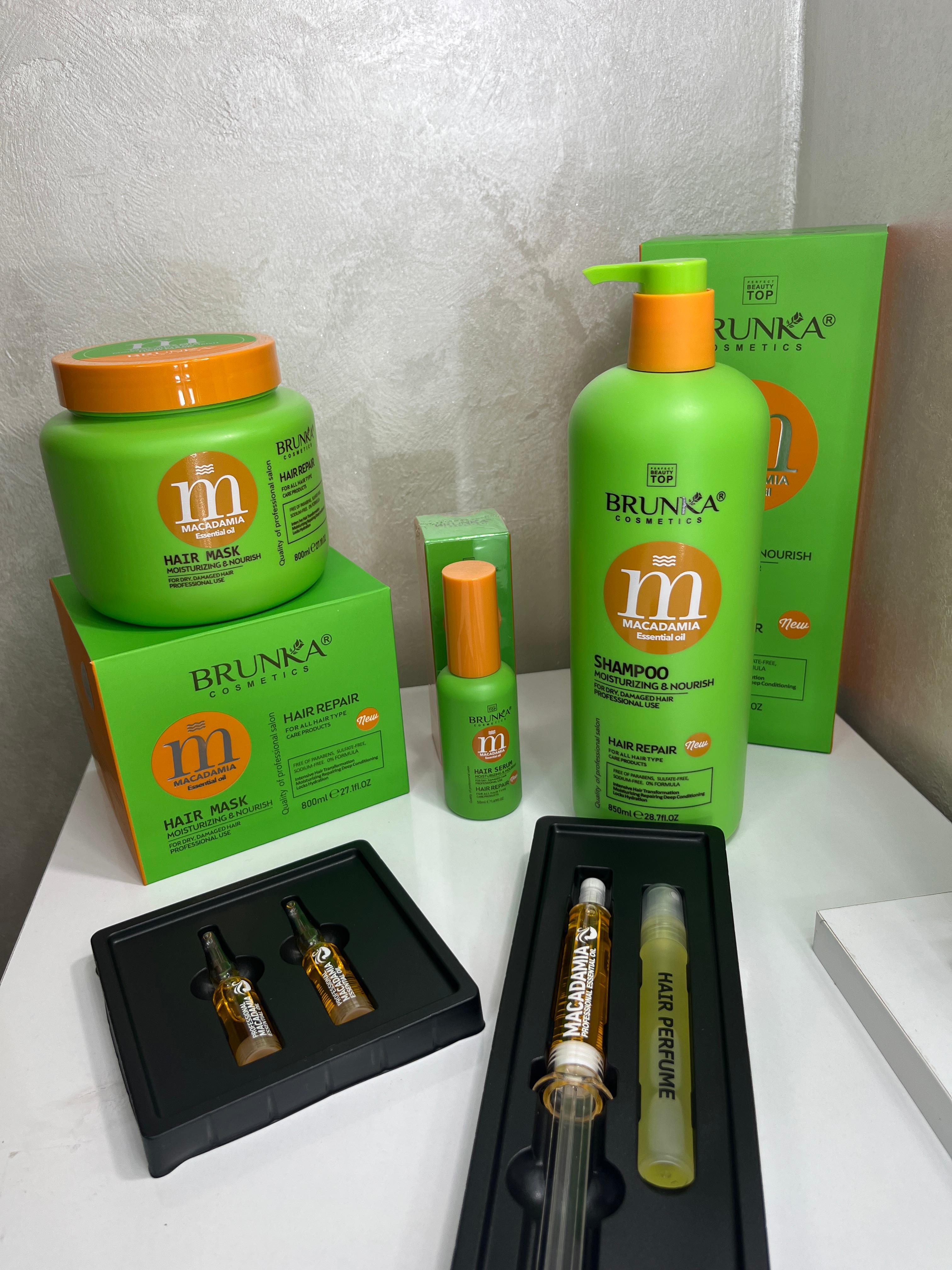 Gamme Soin Cheveux Brunka